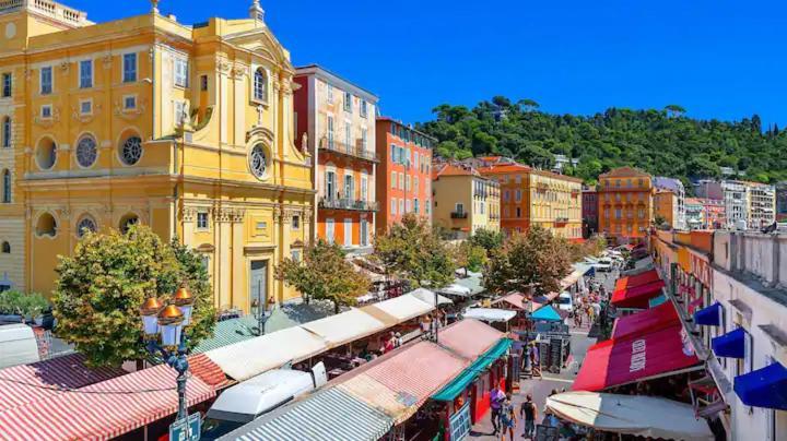 Old Town- 4 Pers, Vieux Nice, Ac, Wifi מראה חיצוני תמונה